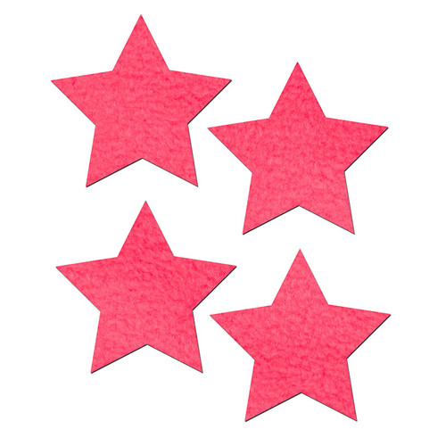 Petite Neon Pink Star Pasties