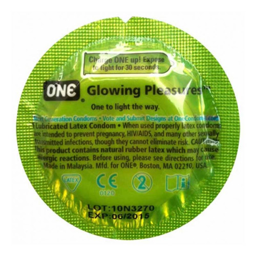 ONE Glowing Pleasures Condom