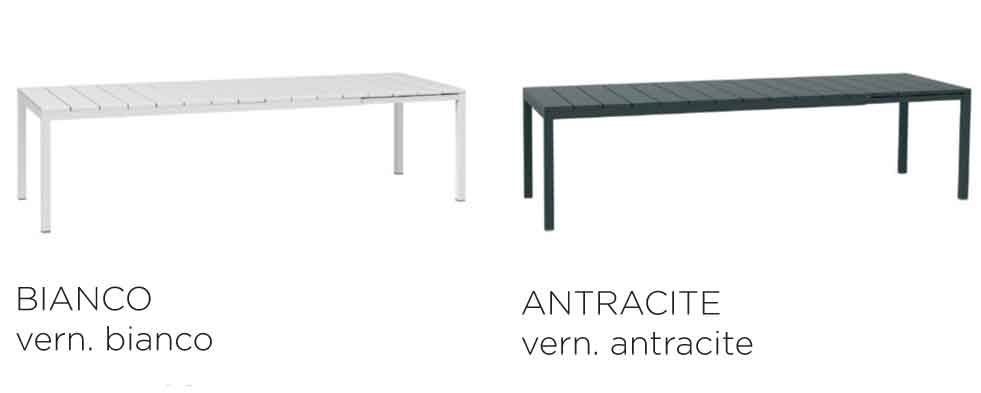 Available in two finishes - Rio 210 Table