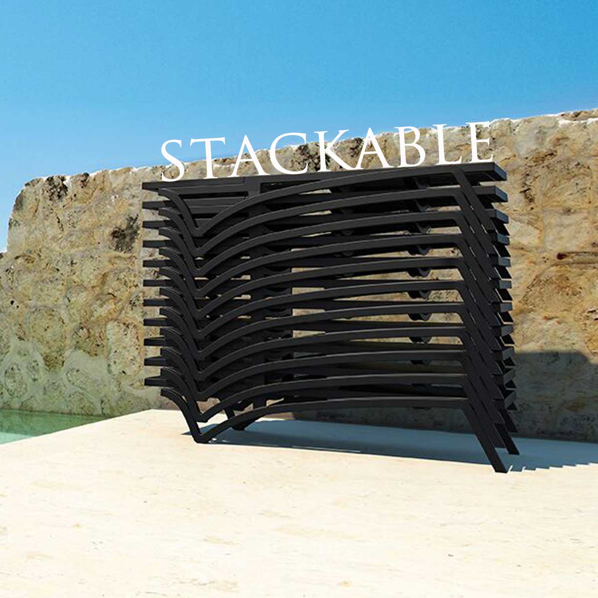 Stackable Playa Chaise