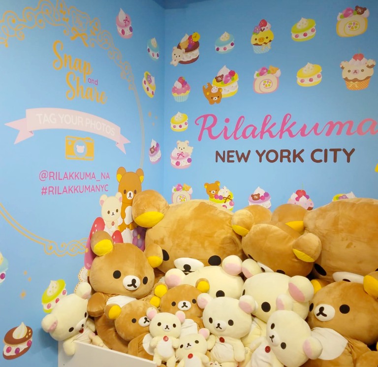 Rilakkuma Japanese Relax Bear New York Pop Up Shop