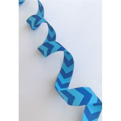 Chevron, Turquoise & Petrol: Farbenmix Ribbon