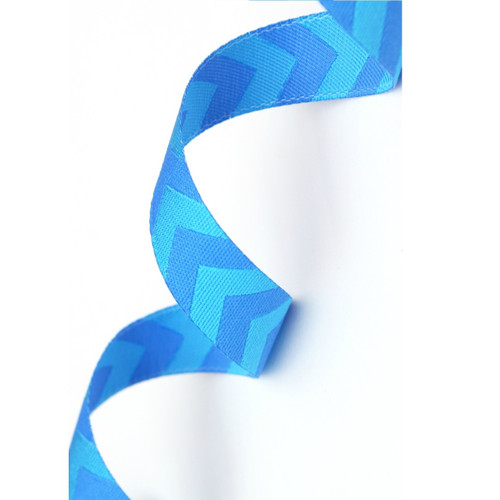Chevron, Blue: Farbenmix Ribbon