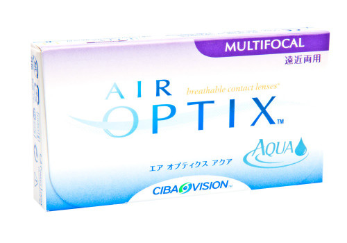 Air Optix Aqua Multifocal - 6 Pack Front Air Optix Aqua Multifocal - 6 Pack Front