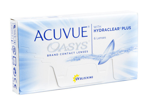 Acuvue Oasys - 6 Pack Front Acuvue Oasys - 6 Pack Front