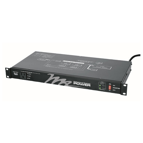 15 AMP Horizontal Power Strip, 9 Outlets 2-Stage Surge 15 AMP Horizontal Power Strip, 9 Outlets 2-Stage Surge