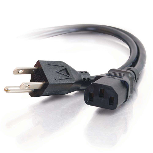 3ft 18 AWG Universal Power Cord (NEMA 5-15P to IEC320C13) (TAA Compliant) 3ft 18 AWG Universal Power Cord (NEMA 5-15P to IEC320C13) (TAA Compliant)