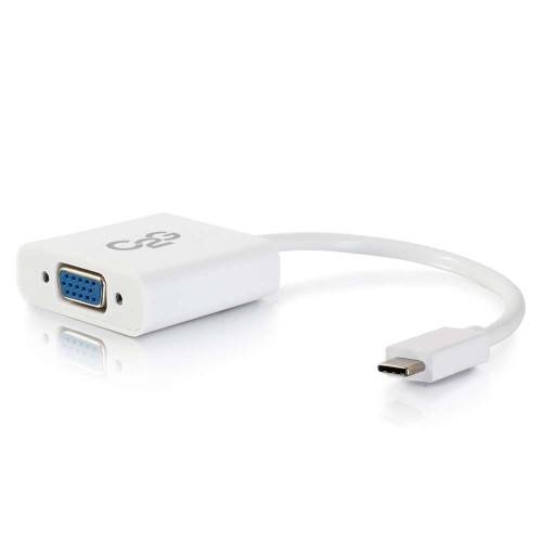 USB 3.1 USB-C to VGA Video Adapter - White USB 3.1 USB-C to VGA Video Adapter - White