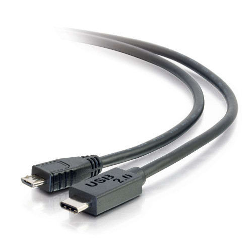 10ft USB 2.0 USB-C to USB Micro-B Cable M/M - Black 10ft USB 2.0 USB-C to USB Micro-B Cable M/M - Black