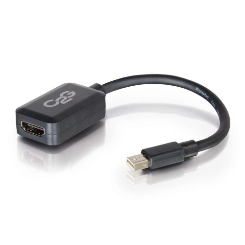 8in Mini DisplayPort Male to HDMI Female Adapter Converter - Black (TAA Compliant) 8in Mini DisplayPort Male to HDMI Female Adapter Converter - Black (TAA Compliant)