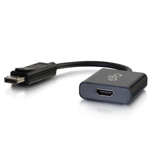 4K DisplayPort to HDMI Active Adapter Converter - Black 4K DisplayPort to HDMI Active Adapter Converter - Black