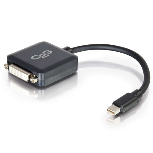8in Mini DisplayPort Male to Single Link DVI-D Female Adapter Converter - Black (TAA Compliant) 8in Mini DisplayPort Male to Single Link DVI-D Female Adapter Converter - Black (TAA Compliant)