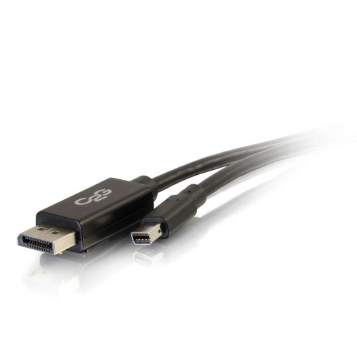 10ft Mini DisplayPort to DisplayPort Adapter Cable M/M - Black 10ft Mini DisplayPort to DisplayPort Adapter Cable M/M - Black