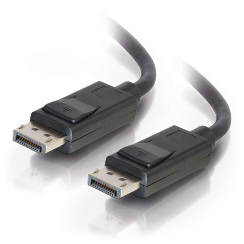 10ft DisplayPort Cable with Latches M/M - Black 10ft DisplayPort Cable with Latches M/M - Black