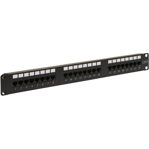 Rackmount Solutions RS-UP24CAT6 | CAT6 Patch Panels Rackmount Solutions RS-UP24CAT6 | CAT6 Patch Panels