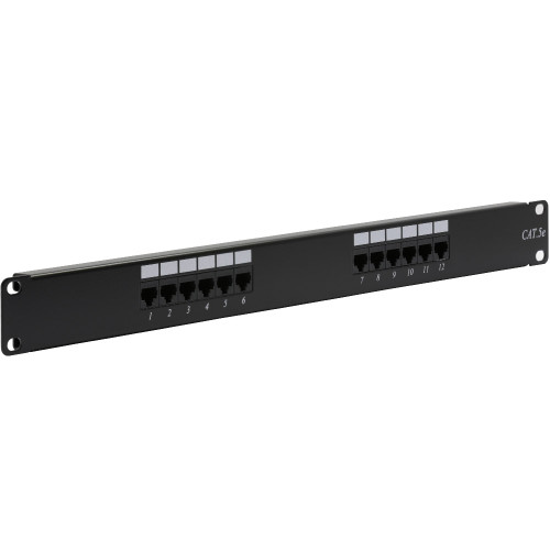 Rackmount Solutions RS-UP12-811A | CAT5E Patch Panels Rackmount Solutions RS-UP12-811A | CAT5E Patch Panels