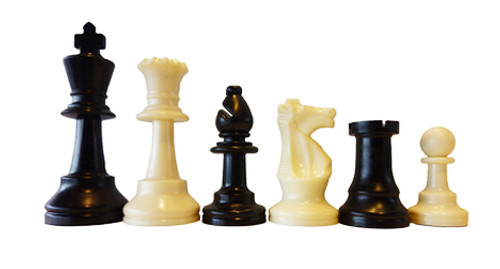 95mm Plastic Chess Pieces 95mm Plastic Chess Pieces