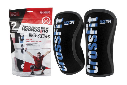 RockTape Assassins Knee Sleeve - CrossFit Blue