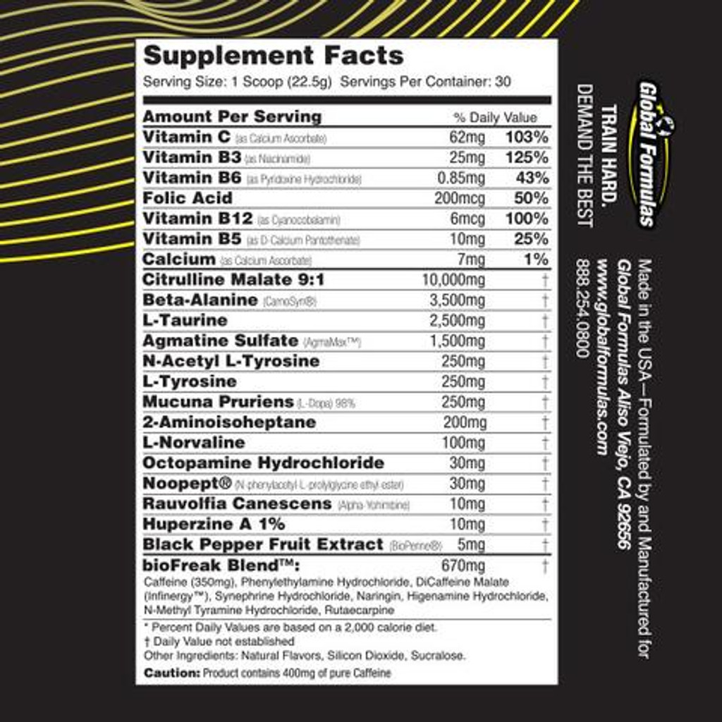 Super Bio FREAK OMG Santa Cruz Sports Nutrition