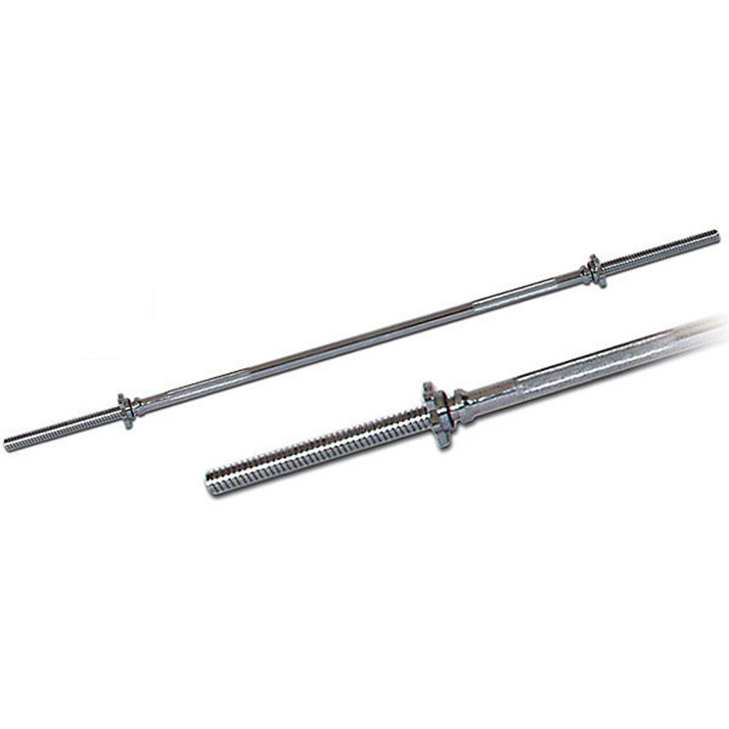 6025 5 Ft Standard 1 Threaded Weight Bar York Gtech Fitness York Barbell 6025 5 Foot Standard 1 Threaded Weightlifting Bar