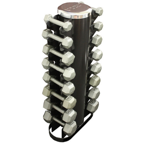 Troy 3-25 lb. Hex Set w/ Rack