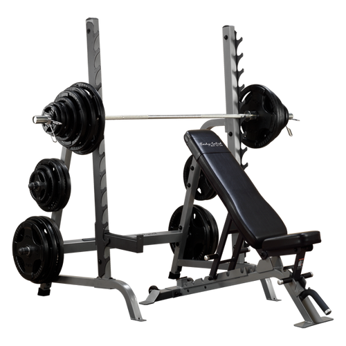 Body Solid Rack/Bench Combo