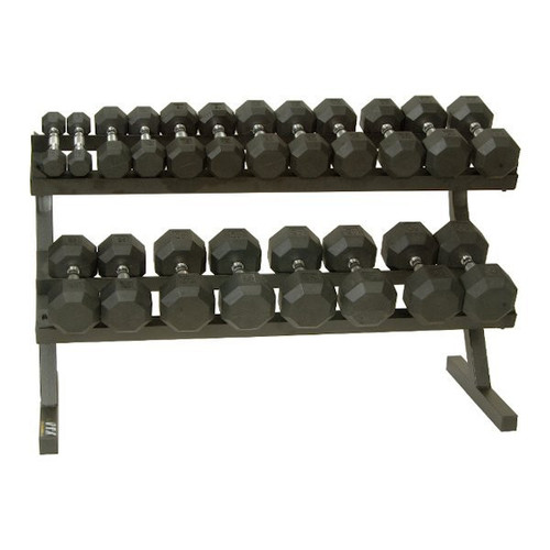 VTX Rubber Dumbbell Set | 5-50