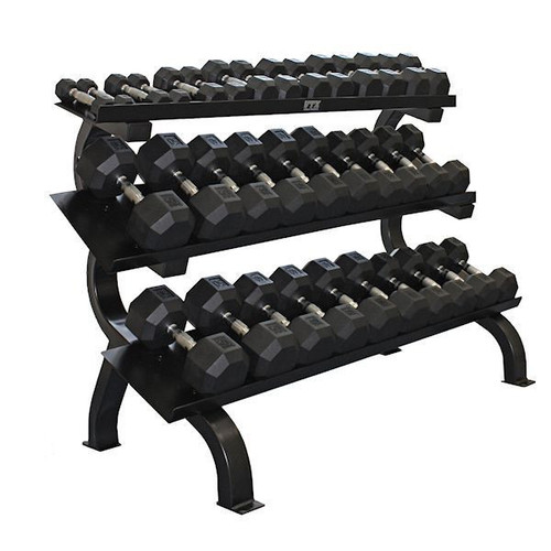 VTX Rubber Dumbbell Set | 5-75