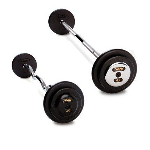 Troy Black Fixed Barbells