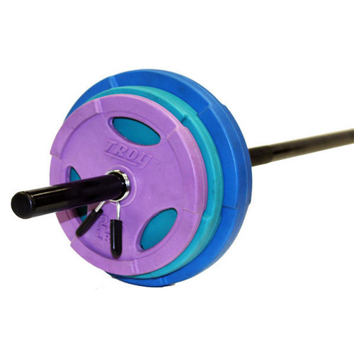 Troy 40 lb Color Barbell Set