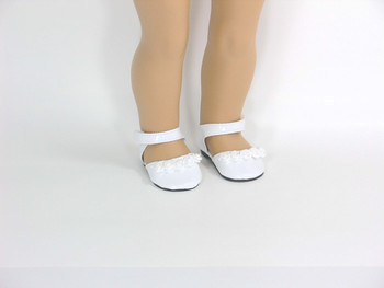 white doll shoes white doll shoes