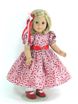 Christmas doll dress Christmas doll dress