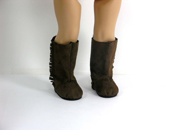 Brown boots for American Doll Brown boots for American Doll