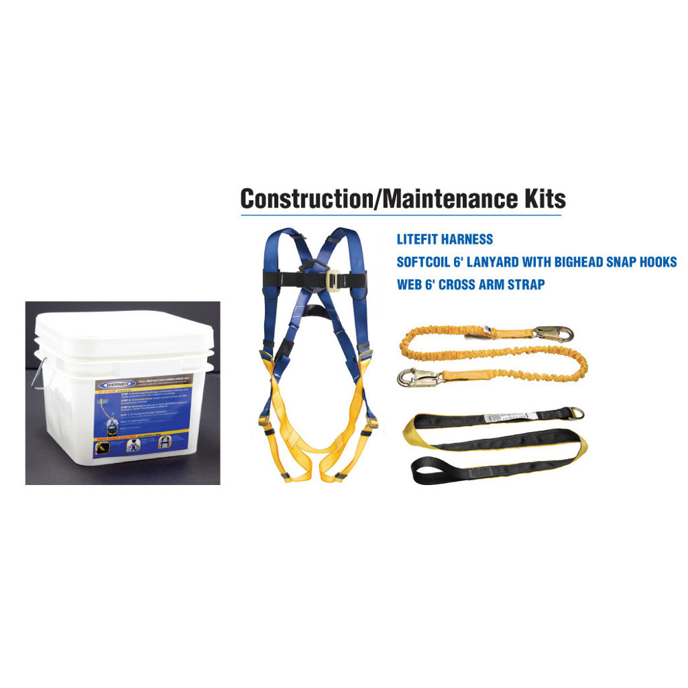 Werner K122001 Construction/Maintenance Bucket (Tongue Buckle Harness) Werner K122001 Construction/Maintenance Bucket (Tongue Buckle Harness)