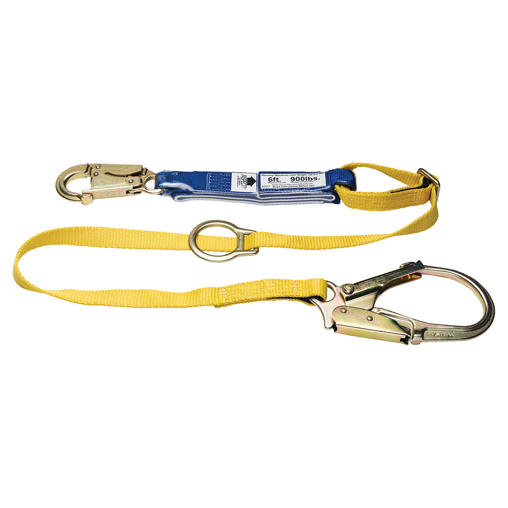 Werner Fall Protection DeCoil Lanyard - Adjustable Length Werner Fall Protection DeCoil Lanyard - Adjustable Length