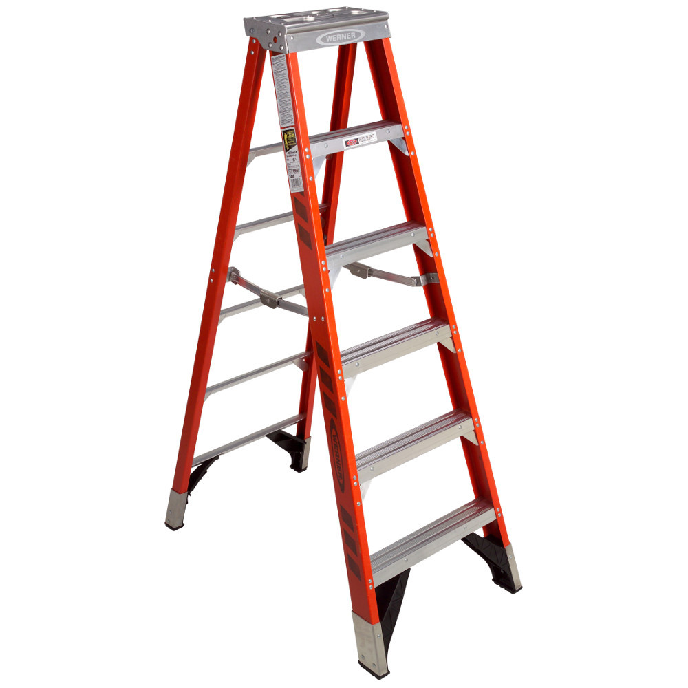 Werner 7400 Series Stepladder 375 lb rated Werner 7400 Series Stepladder 375 lb rated