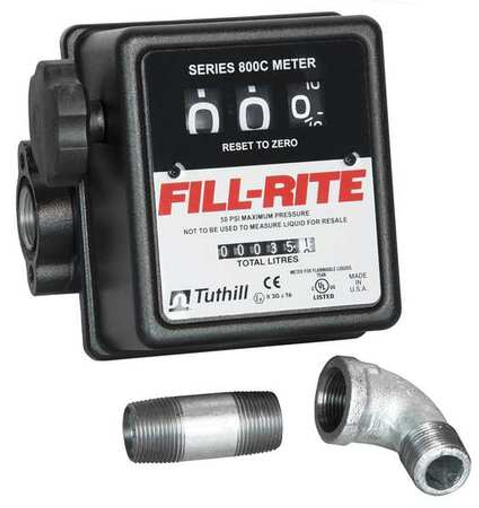 Fill-Rite 807CMK / 3-Wheel Mechanical, 3/4" Meter Fill-Rite 807CMK / 3-Wheel Mechanical, 3/4" Meter