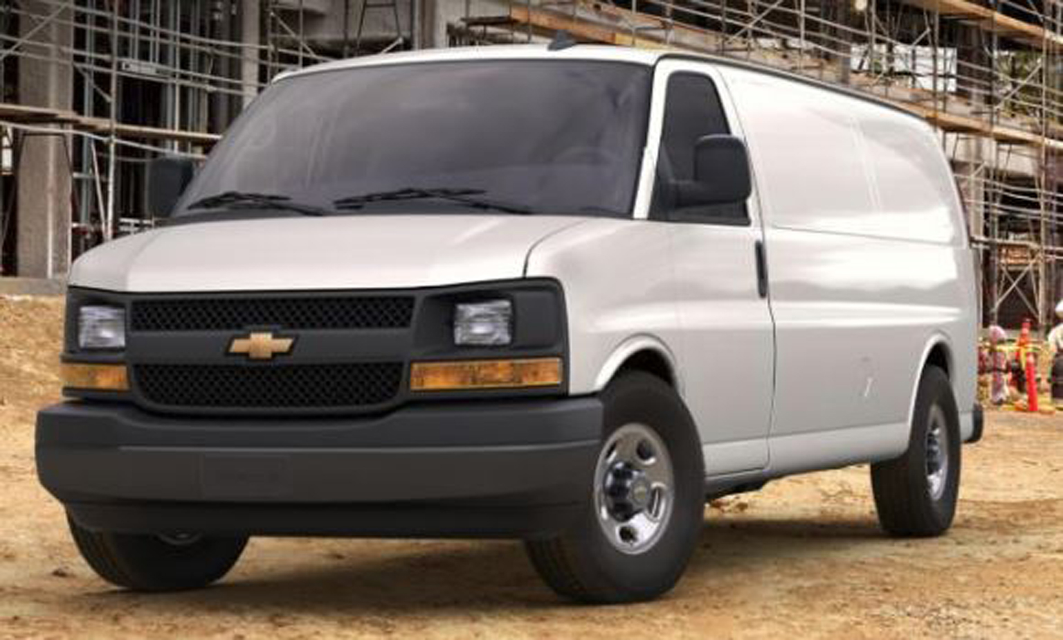 Van - GM Vans - Chevy Express - Extended Wheelbase - Industrial Ladder ...