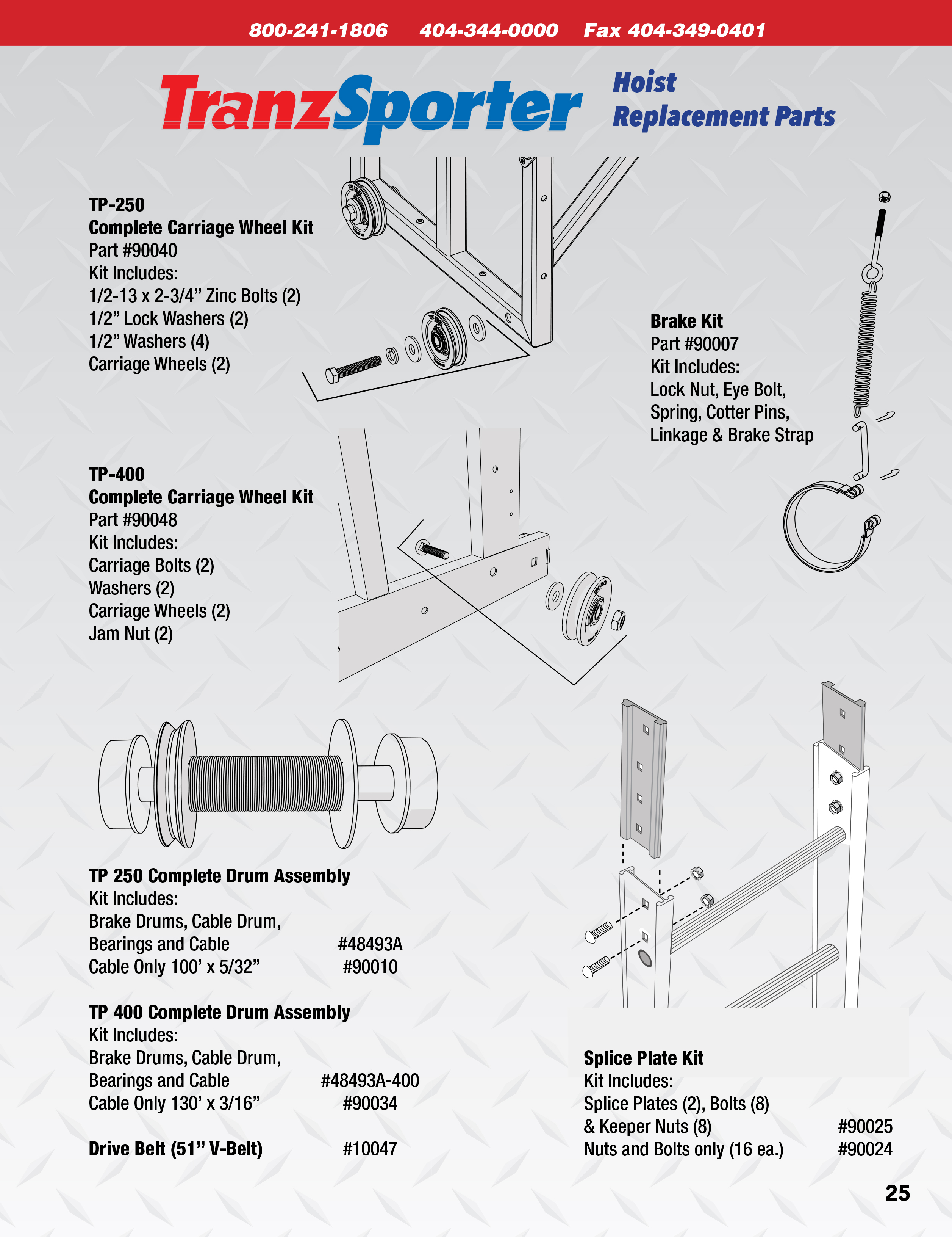 Transporter Shingle Hoist TP250 Industrial Ladder & Supply Co., Inc.