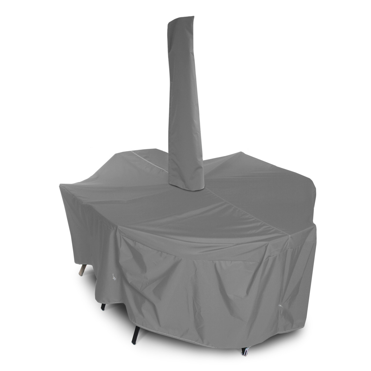 Oval/Rectangular Dining Set Cover w/Umbrella Hole ...