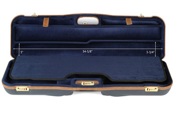 Negrini OU/SxS Deluxe 3 Barrel Set Shotgun Case – 1646LX-3C/4879 Negrini OU/SxS Deluxe 3 Barrel Set Shotgun Case – 1646LX-3C/4879