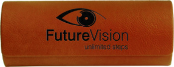 Rawhide Leatherette Eyeglass Case with Custom Laser Engraving Rawhide Leatherette Eyeglass Case with Custom Laser Engraving