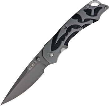 Personalized CRKT Moxie Gray/Black Assisted Opening Knife Personalized CRKT Moxie Gray/Black Assisted Opening Knife