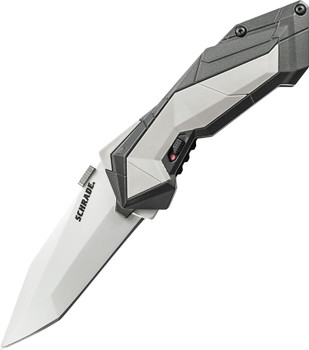 Personalized Schrade Linerlock Gray Assisted Opening Knife Personalized Schrade Linerlock Gray Assisted Opening Knife