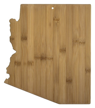 Arizona Shaped Bamboo Cutting Board 13.5" Arizona Shaped Bamboo Cutting Board 13.5"