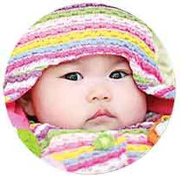 8" Chromaluxe Round Gloss Aluminium Photo Panel 8" Chromaluxe Round Gloss Aluminium Photo Panel