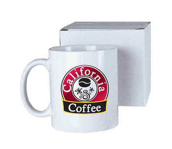 11 oz. White Sublimatable Ceramic Mug 11 oz. White Sublimatable Ceramic Mug