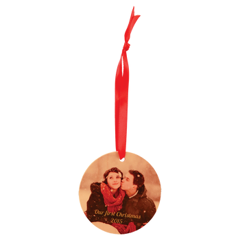 2.75" Matte Maple Wood Ornament 2.75" Matte Maple Wood Ornament