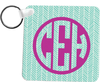 2.25" x 2.25" Semi-Gloss Aluminum Square Keychain 2.25" x 2.25" Semi-Gloss Aluminum Square Keychain