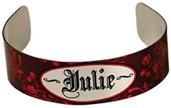 6.5" x .875" Semi-Gloss Aluminium Sublimatable Cuff Bracelet 6.5" x .875" Semi-Gloss Aluminium Sublimatable Cuff Bracelet